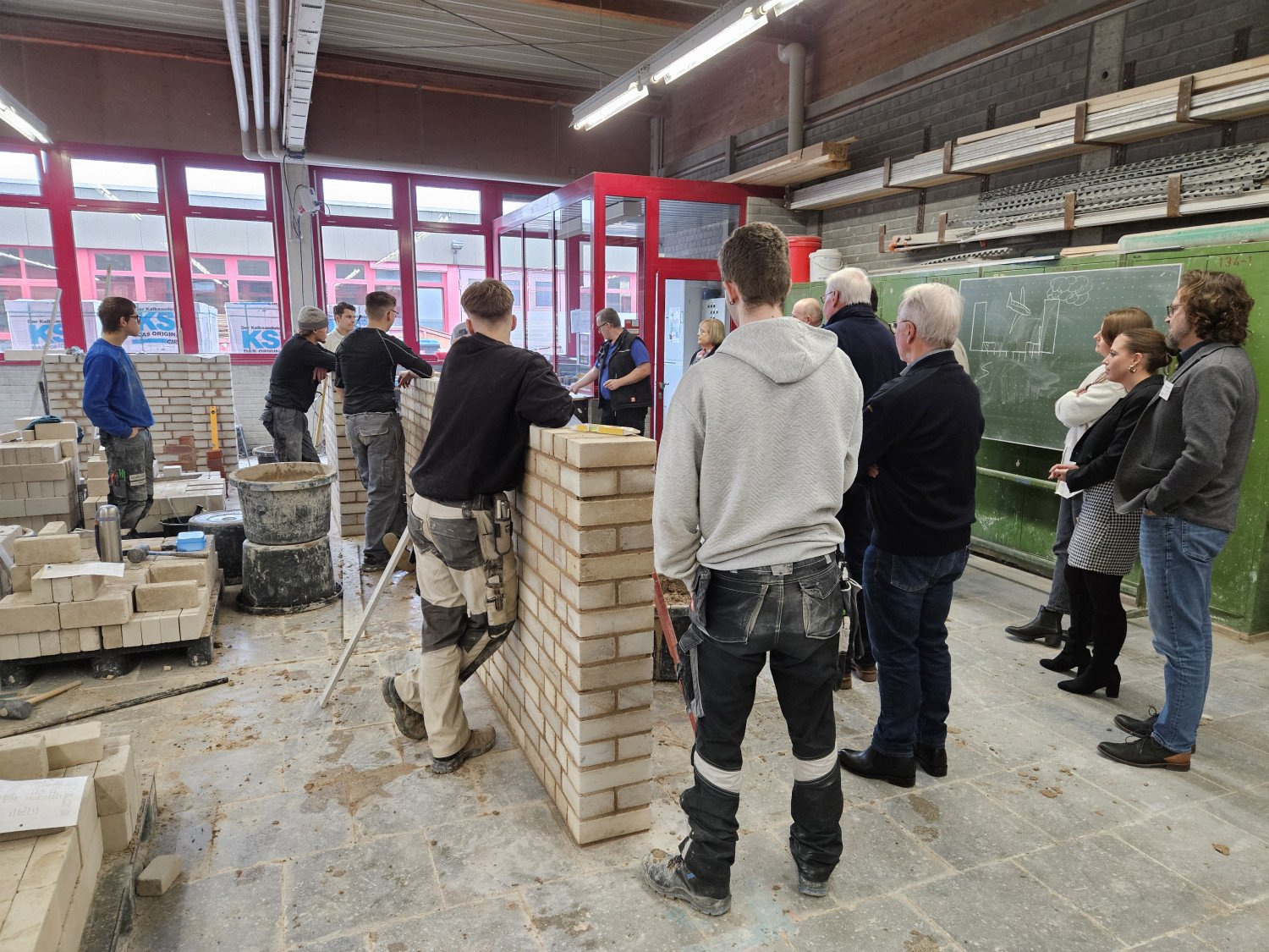 Unternehmer besuchen das BZB Wesel, Copyright: Niederrheinische Industrie- und Handelskammer