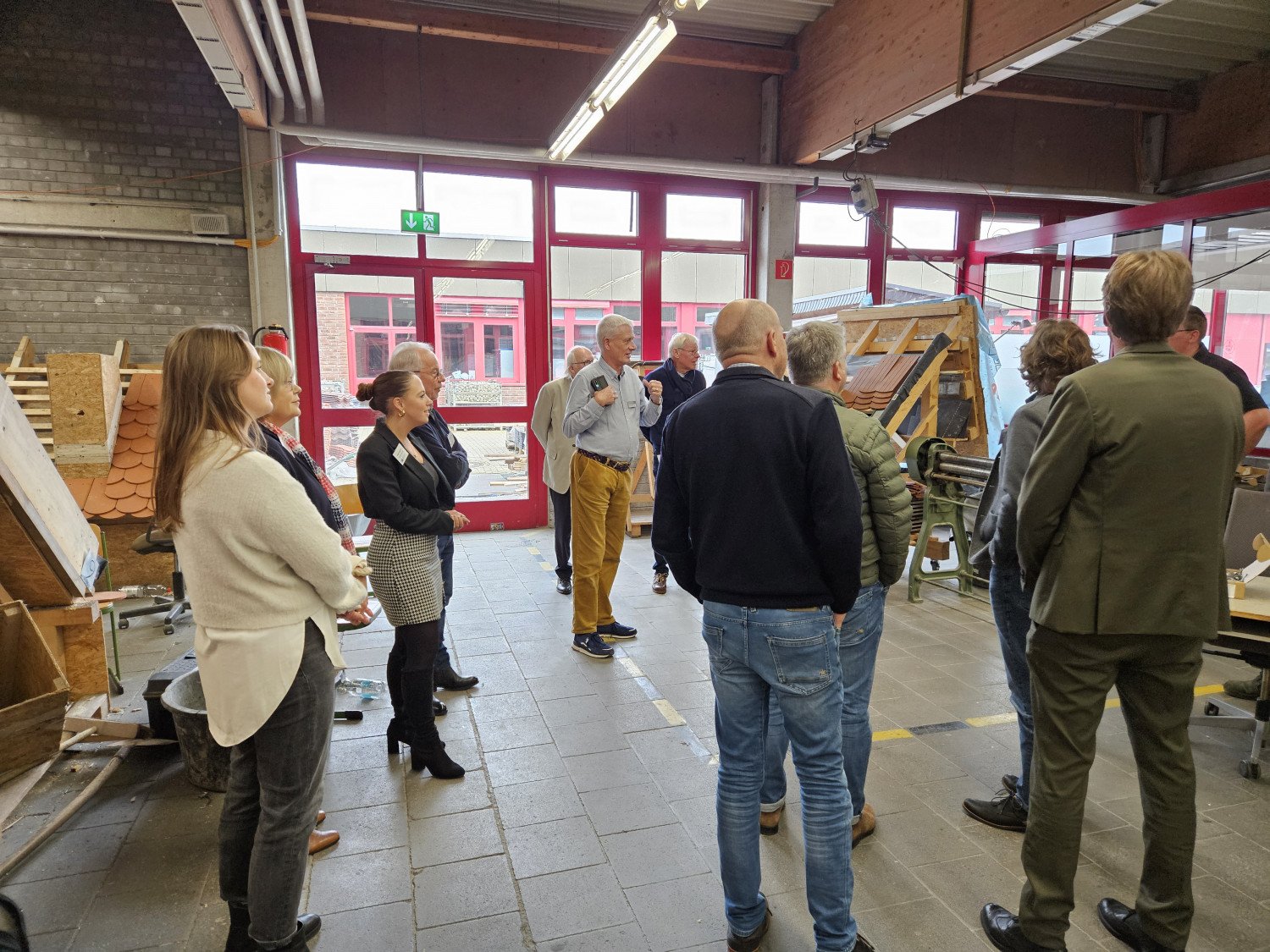 Unternehmer besuchen das BZB Wesel, Copyright: Niederrheinische Industrie- und Handelskammer