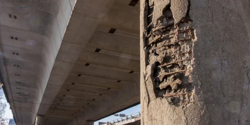 Betonschäden an einer Brücke, Copyright: maykal - stock.adobe.com