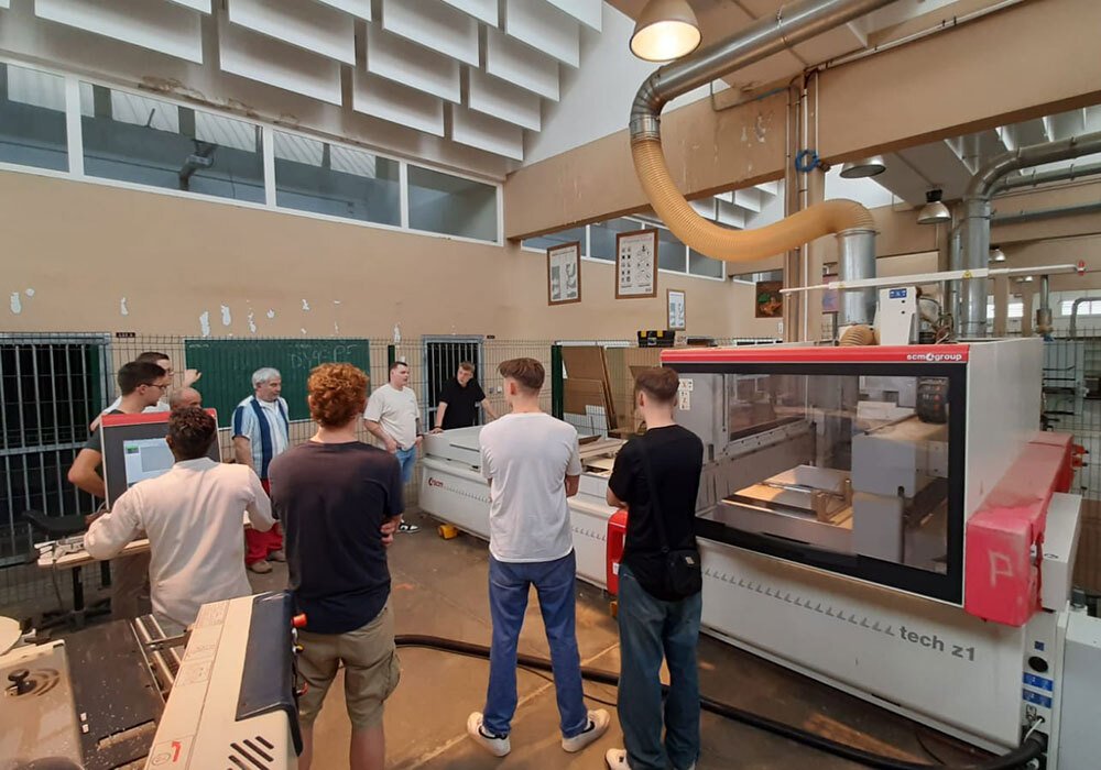 Projektarbeit im Bildungszentrum, Copyright: BZB
