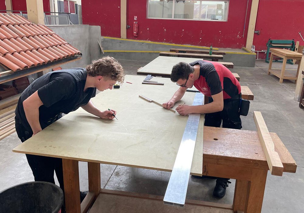 Projektarbeit im Bildungszentrum, Copyright: BZB