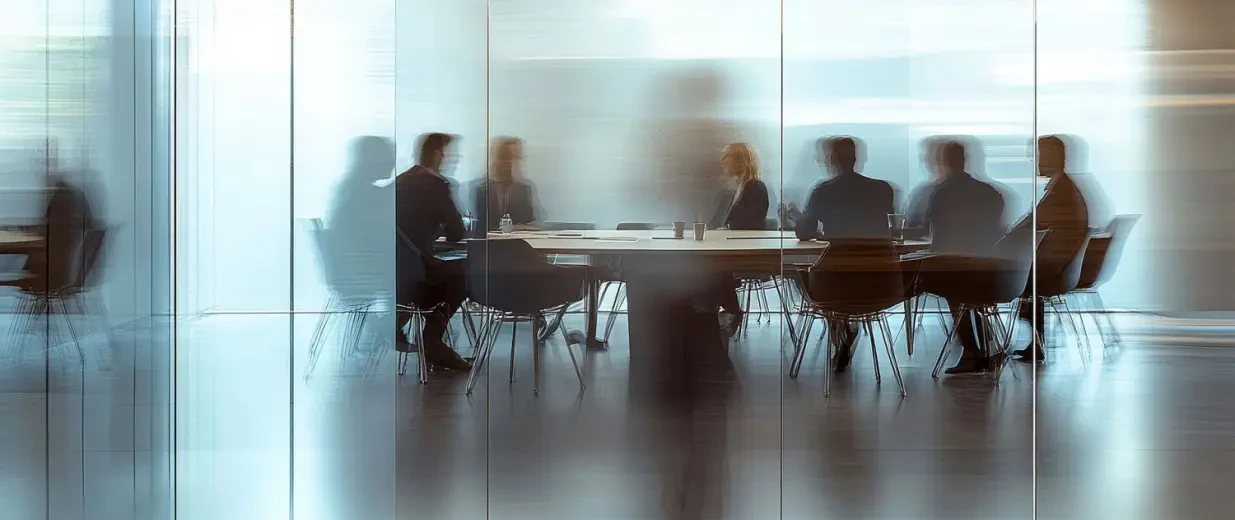 Business Meeting Vorstand am runden Tisch BZB Krefeld, Copyright: kwanchaift - stock.adobe.com (KI-generiert)