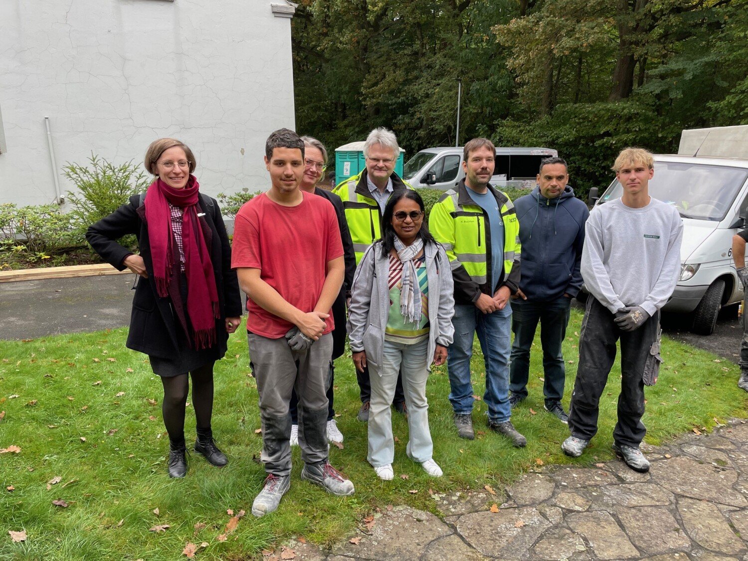 ProTandem besuchte die Firma GEESE BAU, Copyright: BZB