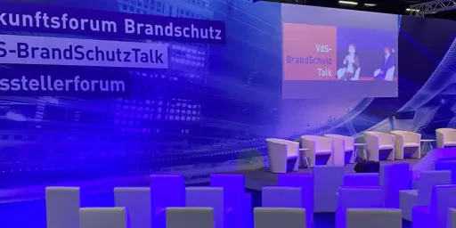 Messe VdS-Brandschutztage in Köln, Copyright: BZB