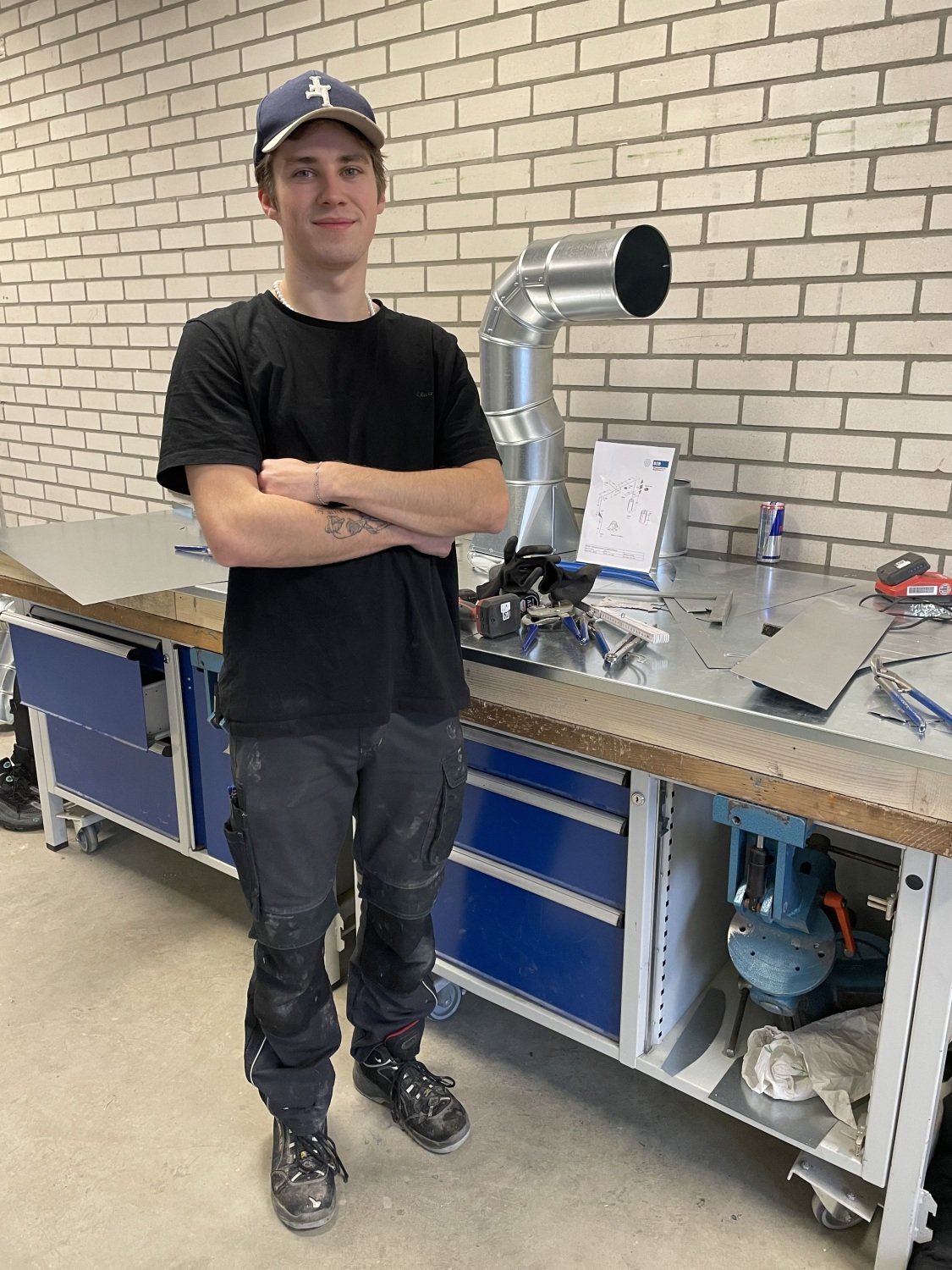 Demian Thernesse ist Azubi im 2. Lehrjahr zum WKS-Isolierer, Copyright: BZB