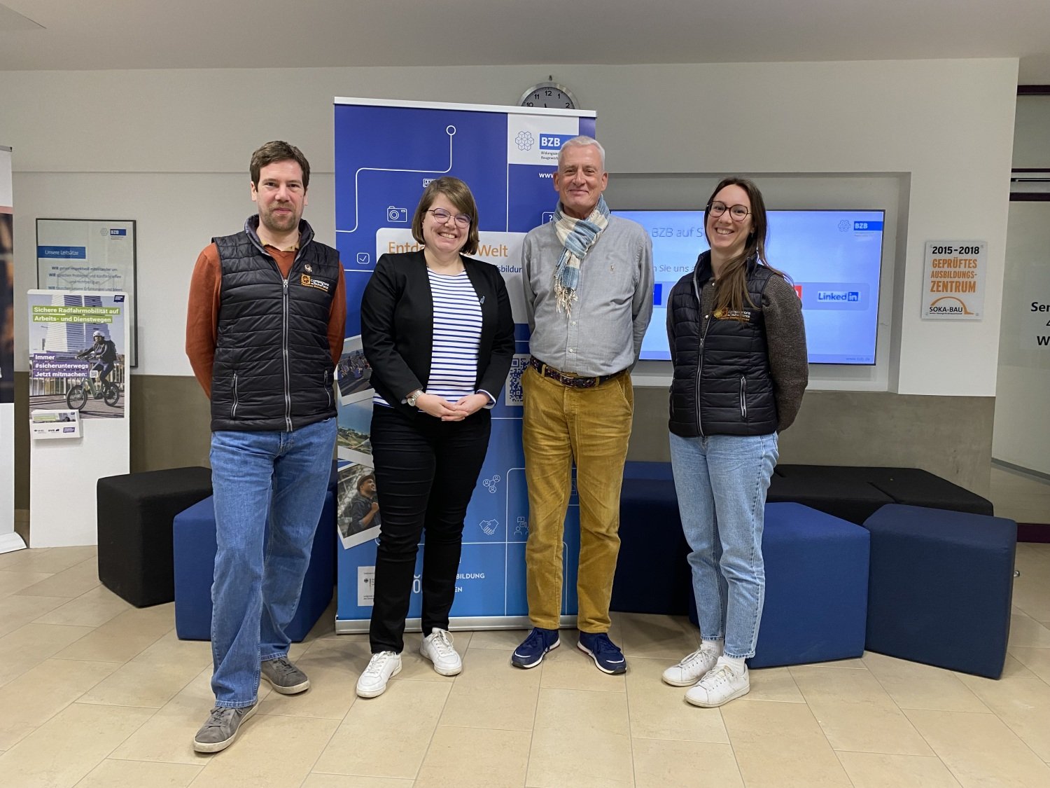 BoG: Die Compagnons du Tour de France besuchen die BZB, Copyright: BZB