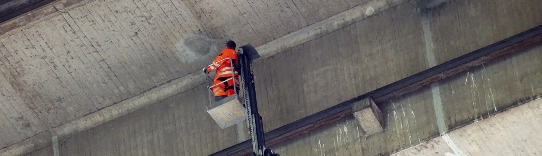 Schützen und Instandsetzen einer Brücke aus Beton, Copyright: keine Angaben