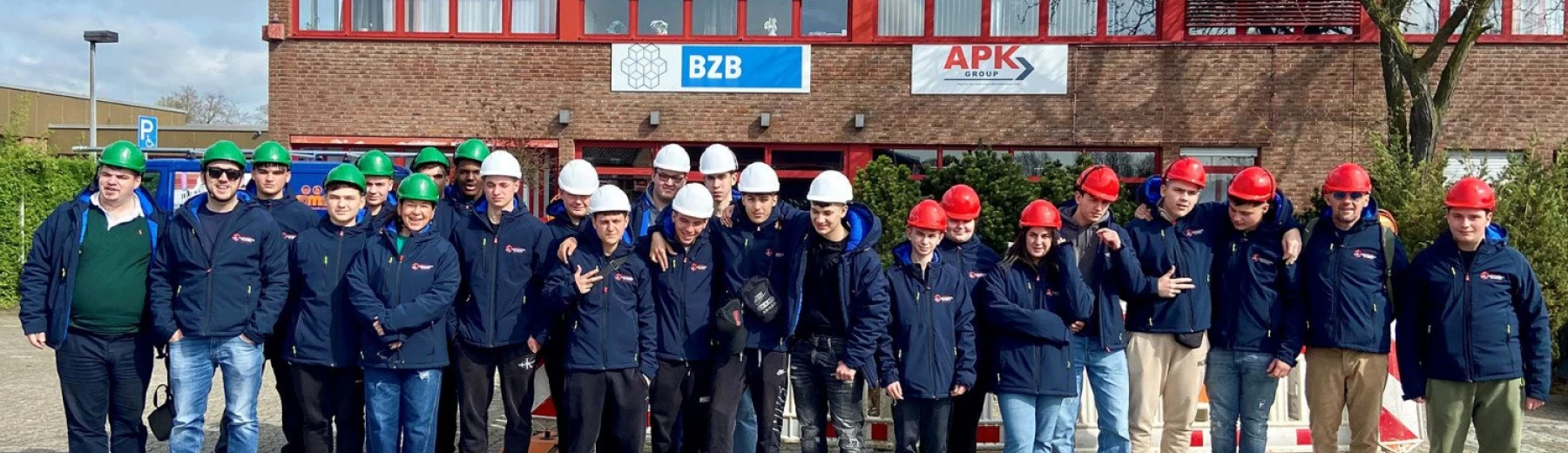 Im April besuchten Bauschüler aus Italien das BZB Wesel, Copyright: BZB