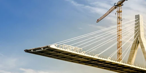 Hängebrücke im Bau, Copyright: matho - stock.adobe.com