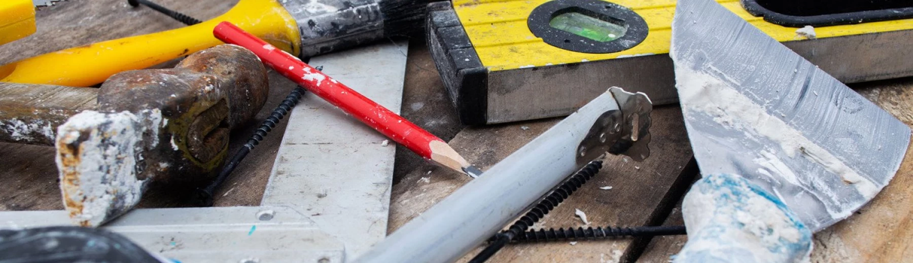 Werkzeuge Baustelle, Copyright: Yevhenii - stock.adobe.com